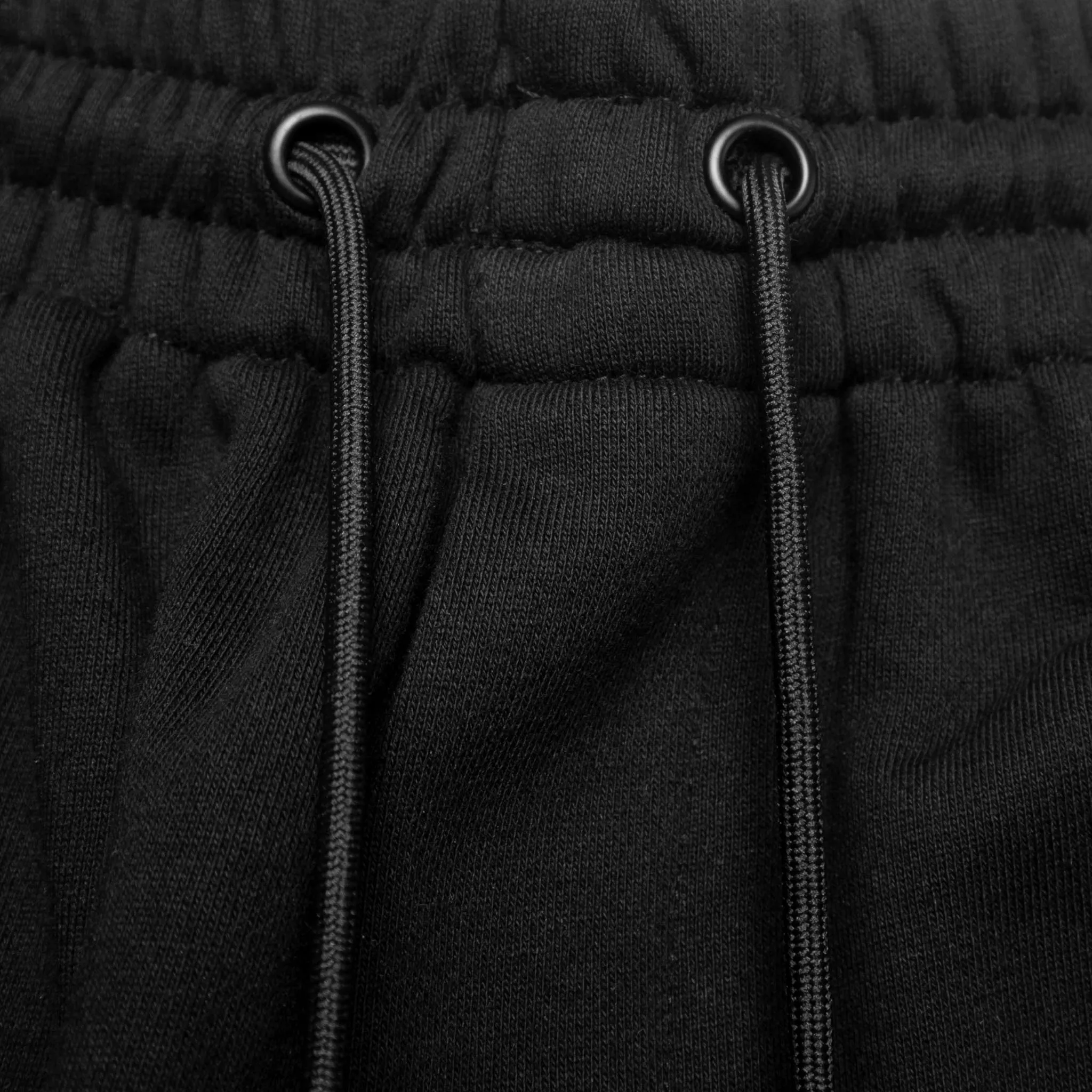 HOMME  Rubber Patch Jogger Black