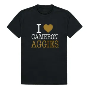 I Love Cameron University Aggies T-Shirt Tee