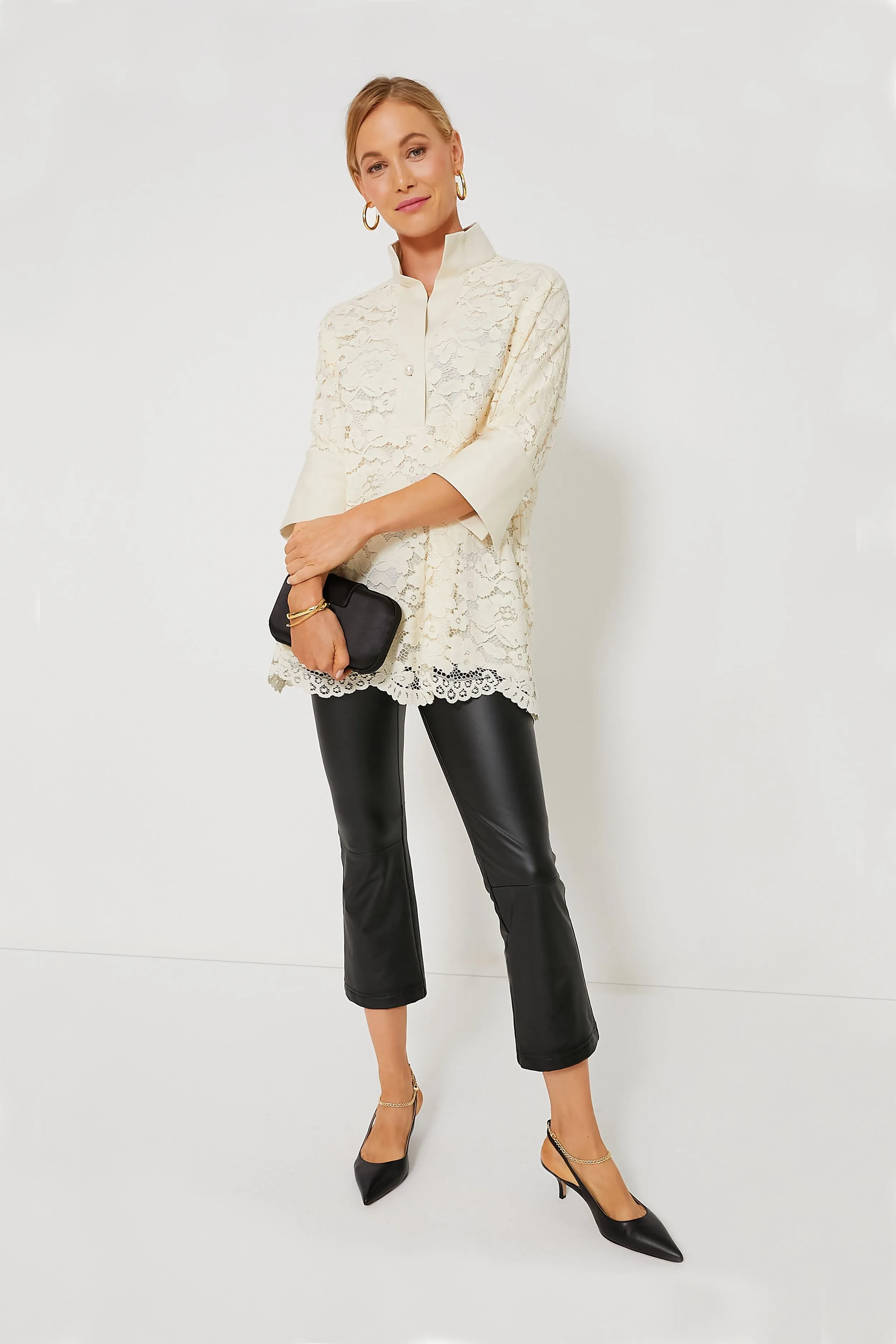 Ivory Lace Willow Blouse