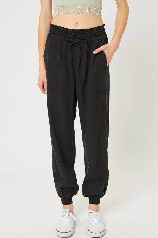 Joggers de Lino Mix