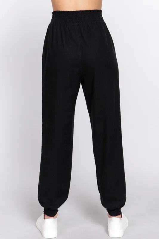 Joggers de Lino Mix