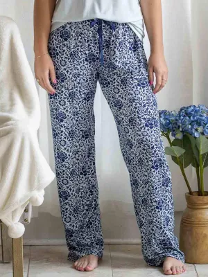Kaolin Ice Blue Sleep Pants