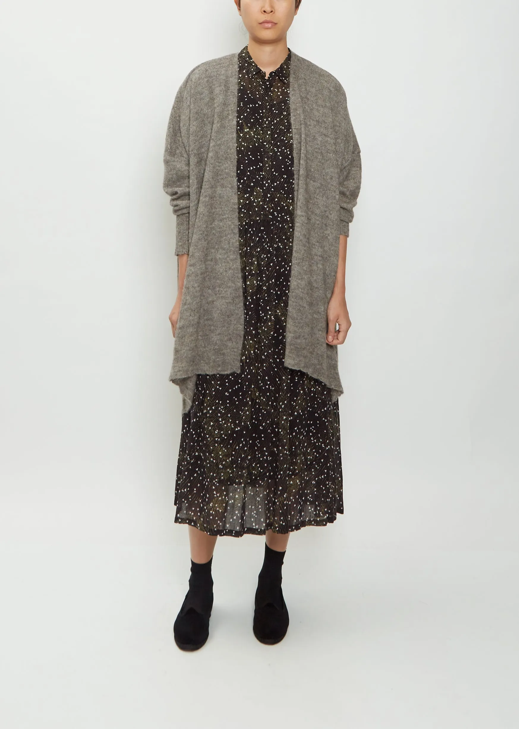 Knit Alpaca Cardigan