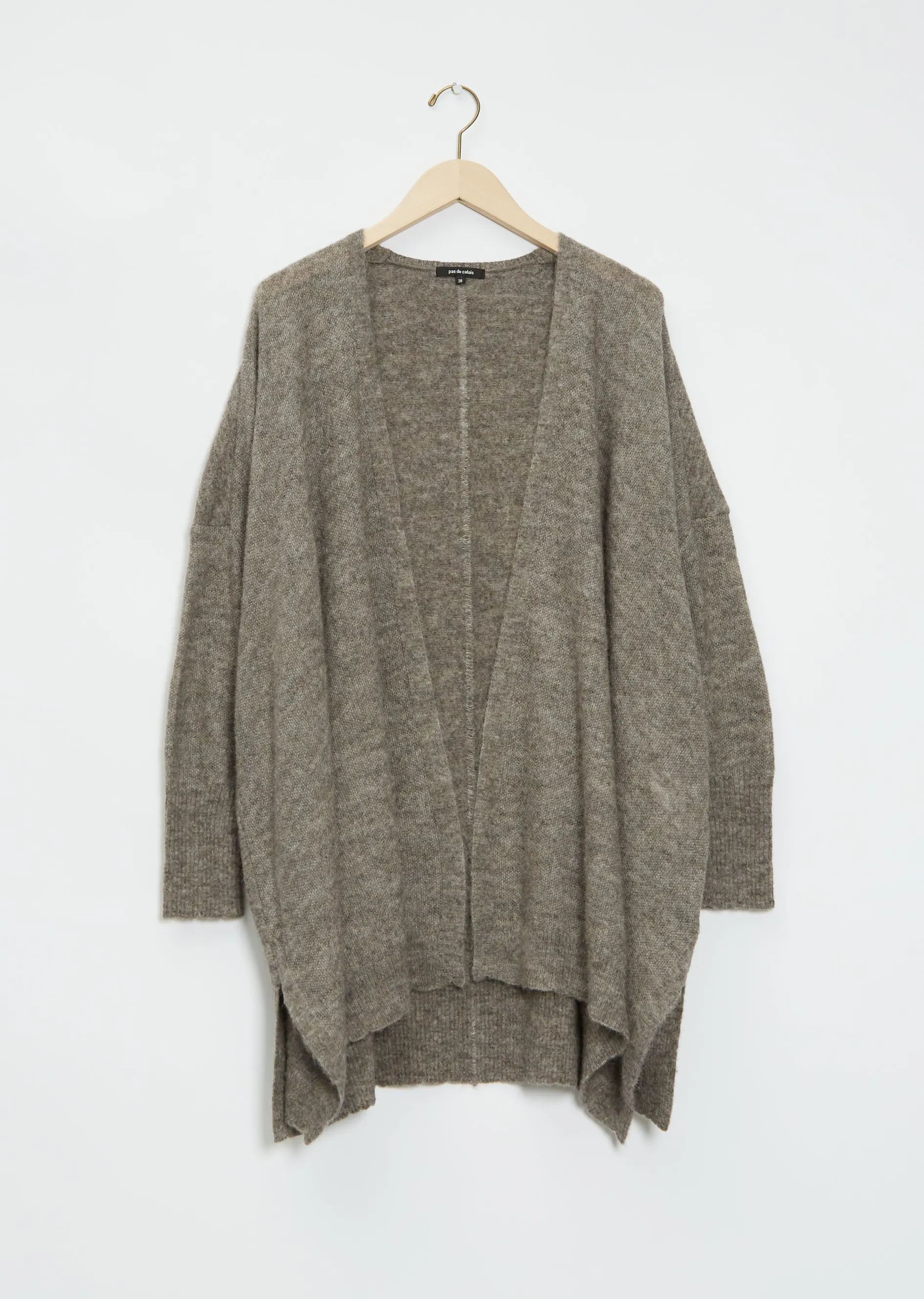Knit Alpaca Cardigan