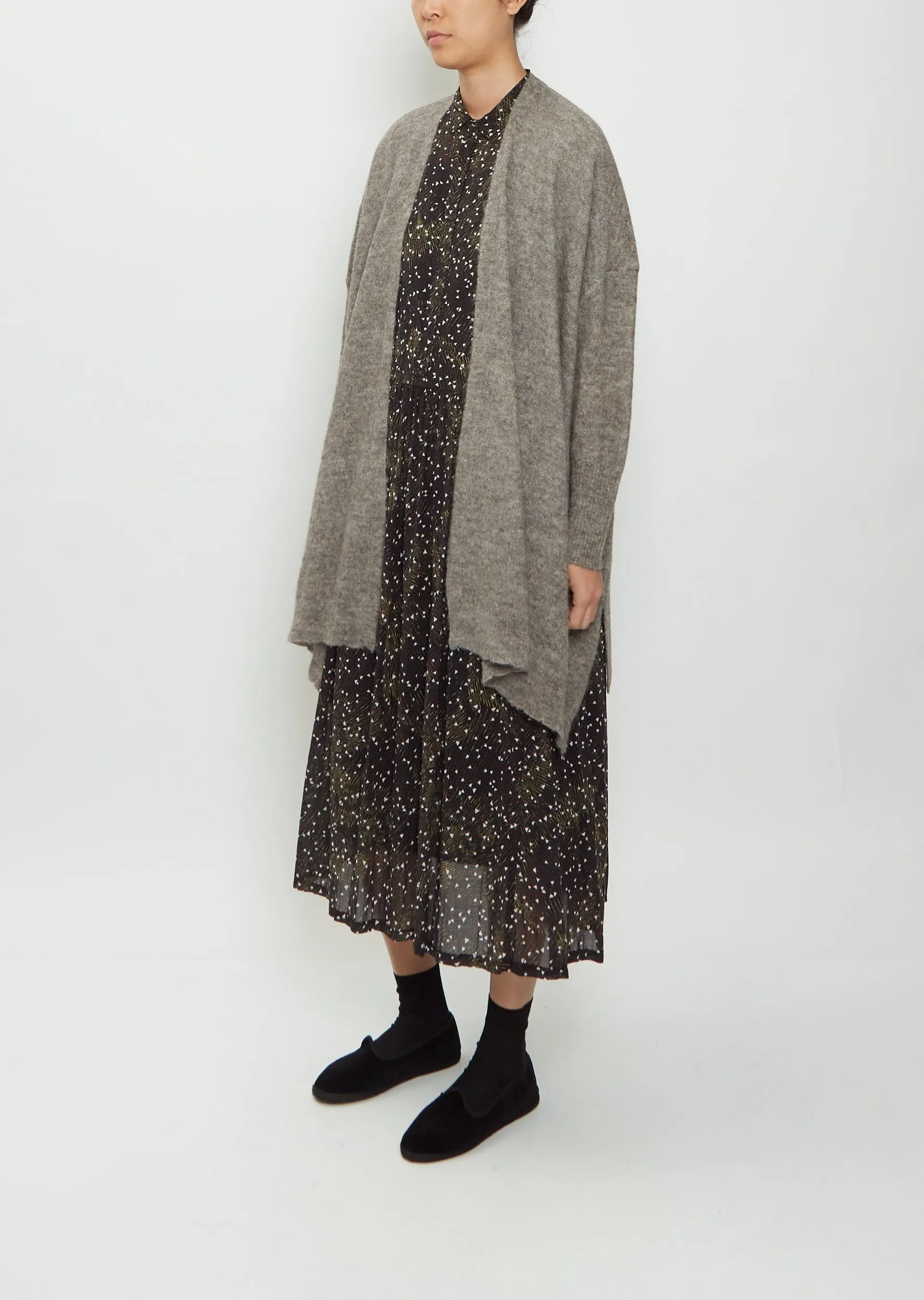 Knit Alpaca Cardigan
