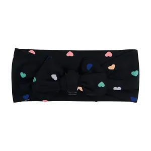 Kyte Baby Bow - Midnight Rainbow Heart