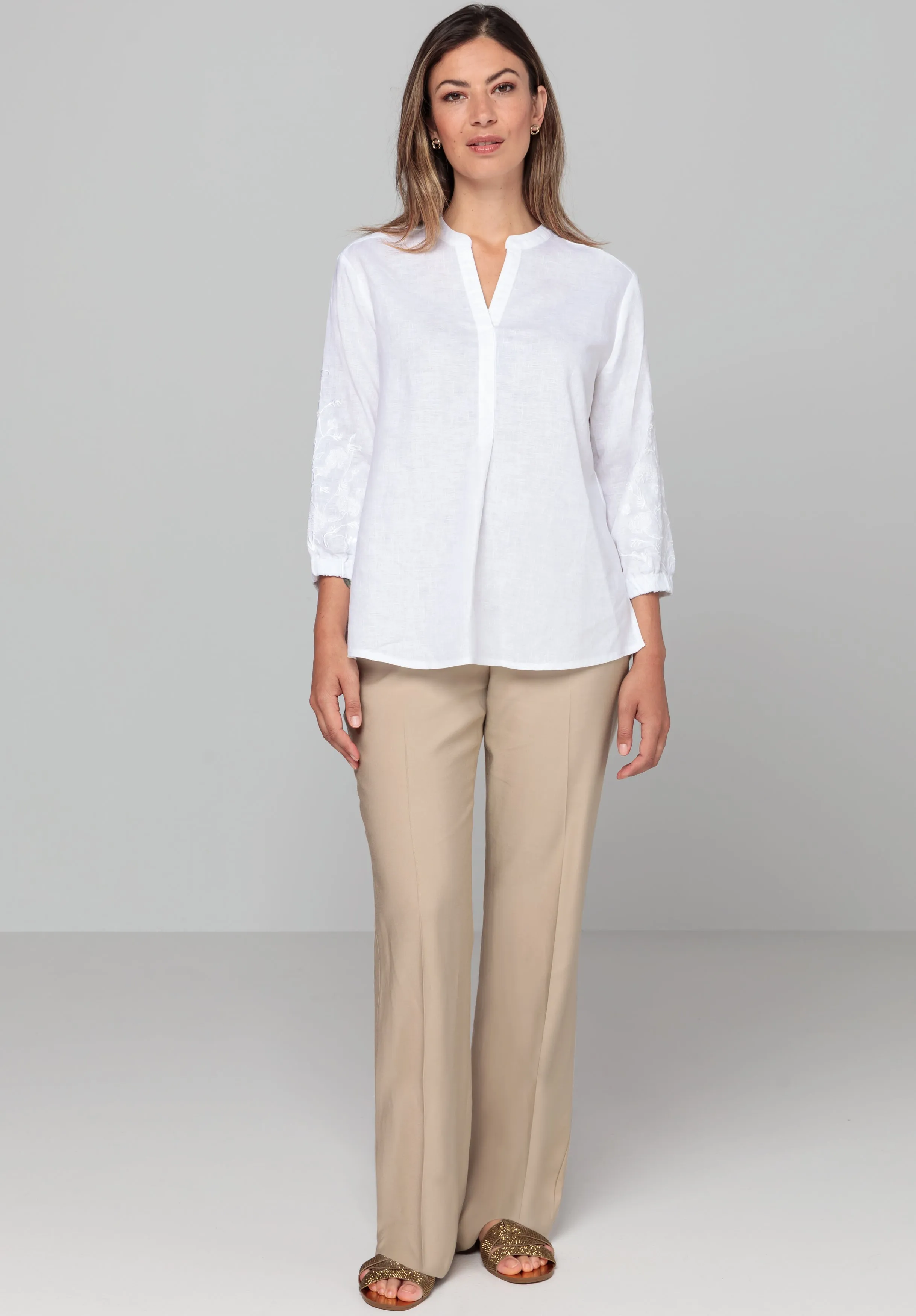 Linen Adela Blouse