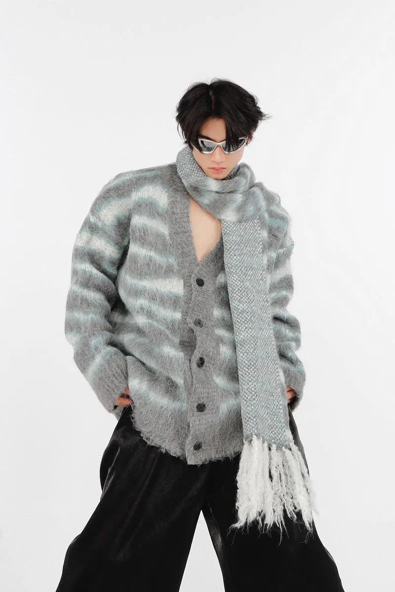 Luxe Mohair Knit Cardigan