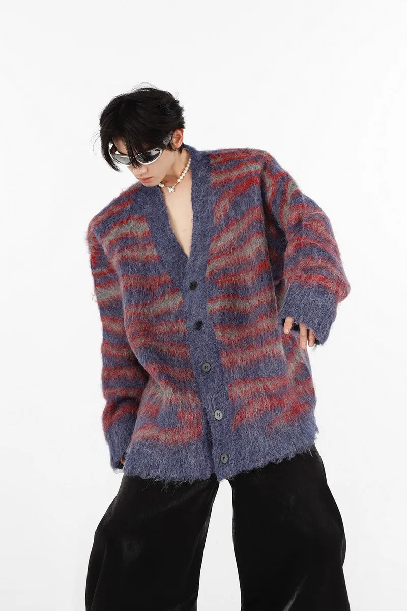 Luxe Mohair Knit Cardigan