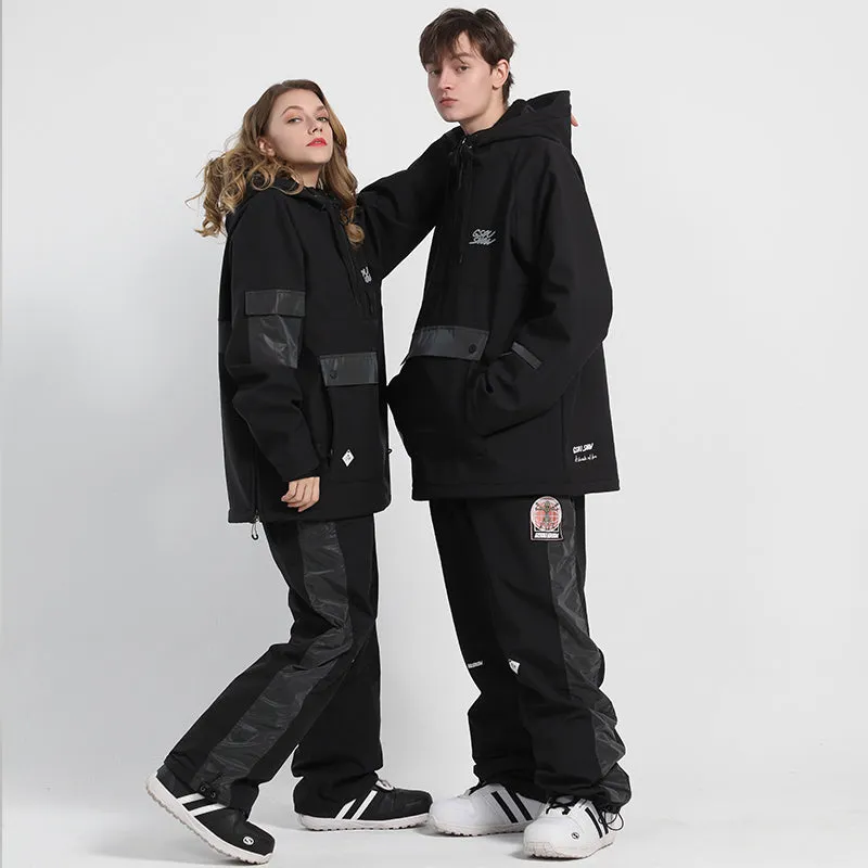 Mens Unisex Superb Neon Glimmer Snowsuit Jacket & Pants Set