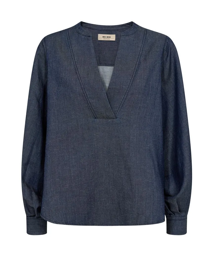 Mos Mosh Yen Denim Blouse