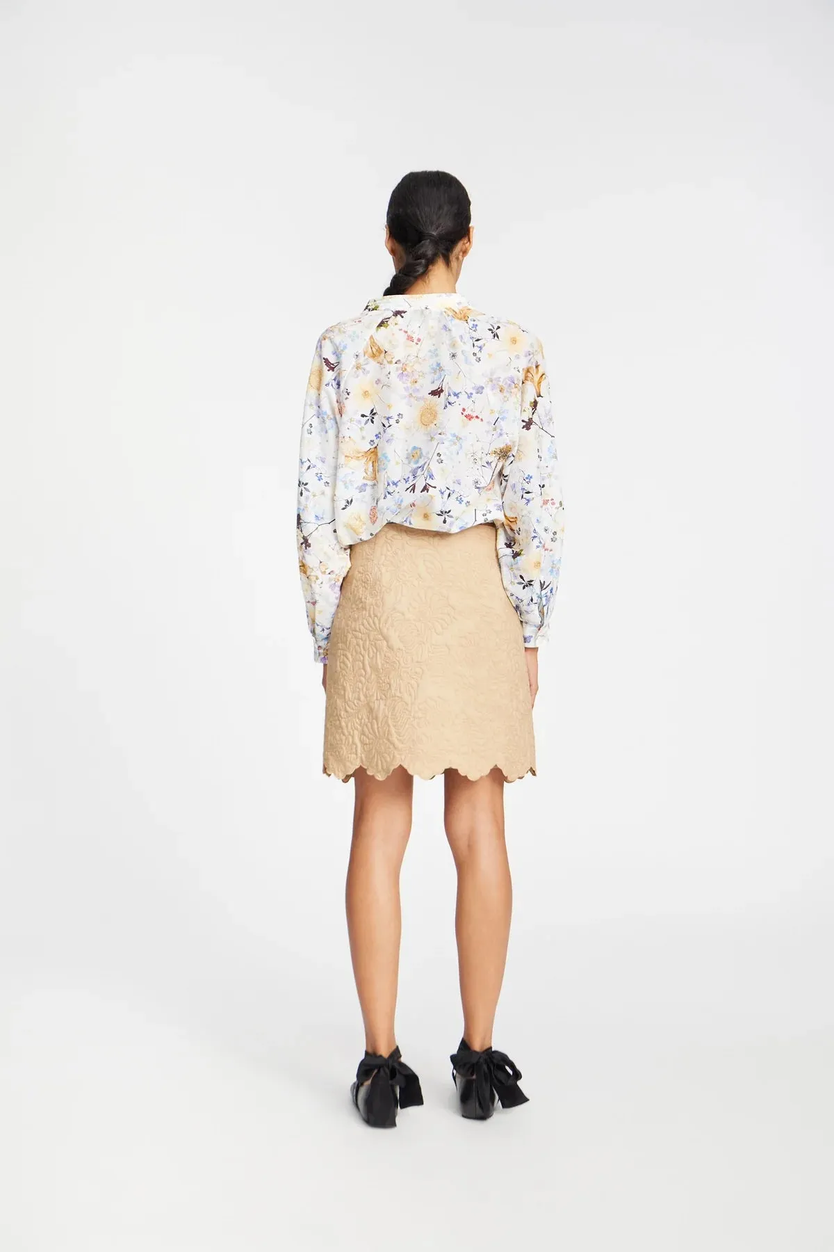MUNTHE FERNE BLOUSE BLOEMEN