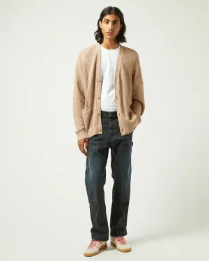 Natural Marled Cardigan