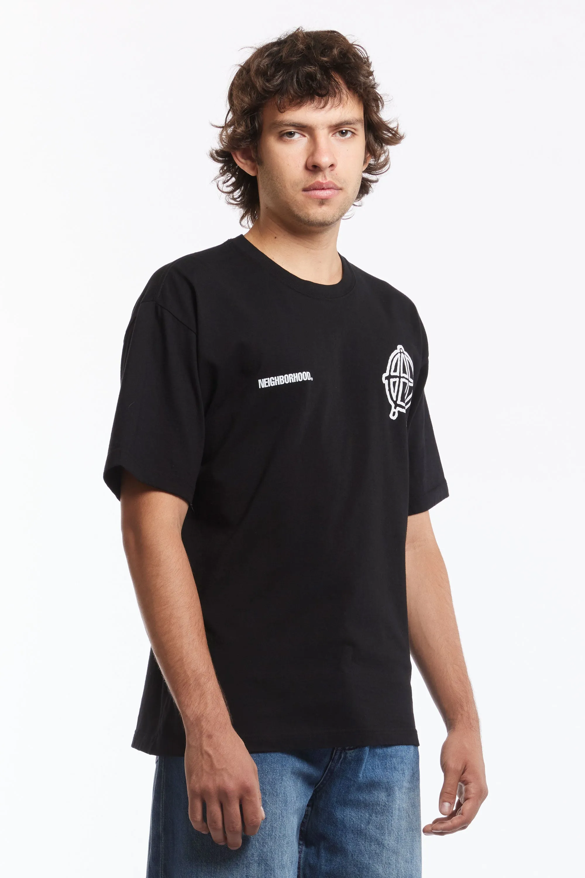 NH X ANARCHIC ADJUSTMENT . TEE SS-1 BLACK