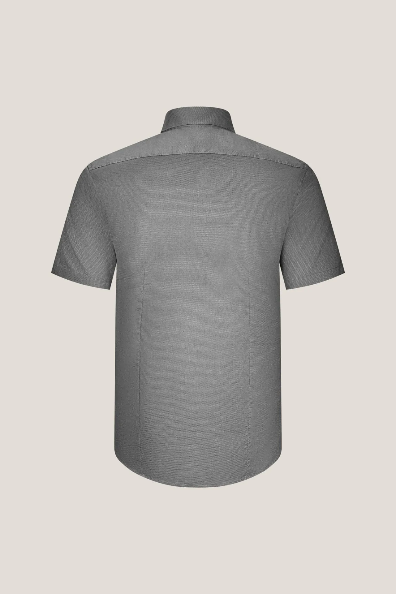 Non-Iron Easy Care Smart Fit Dot Texture Short Sleeve Shirt