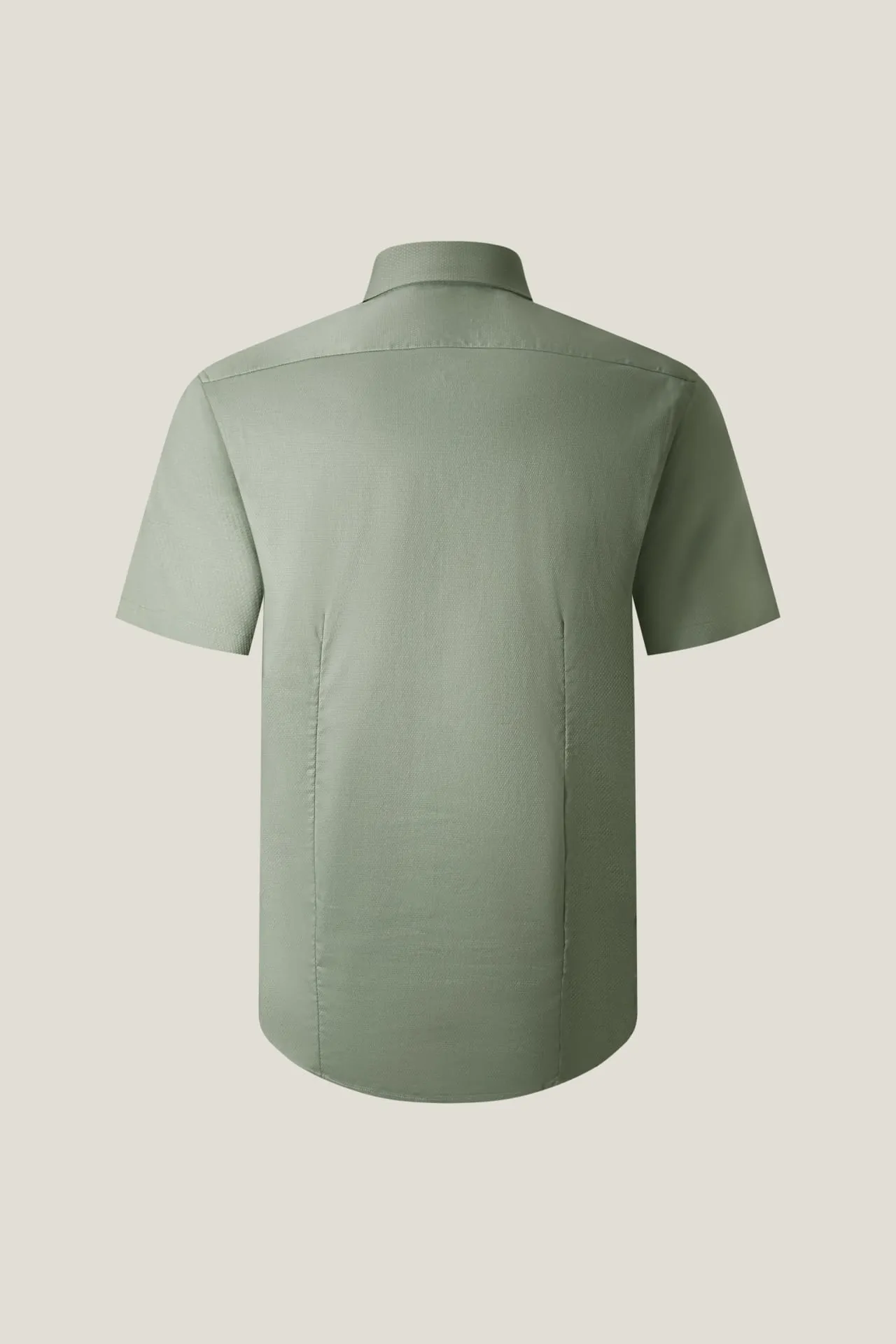 Non-Iron Easy Care Smart Fit Dot Texture Short Sleeve Shirt