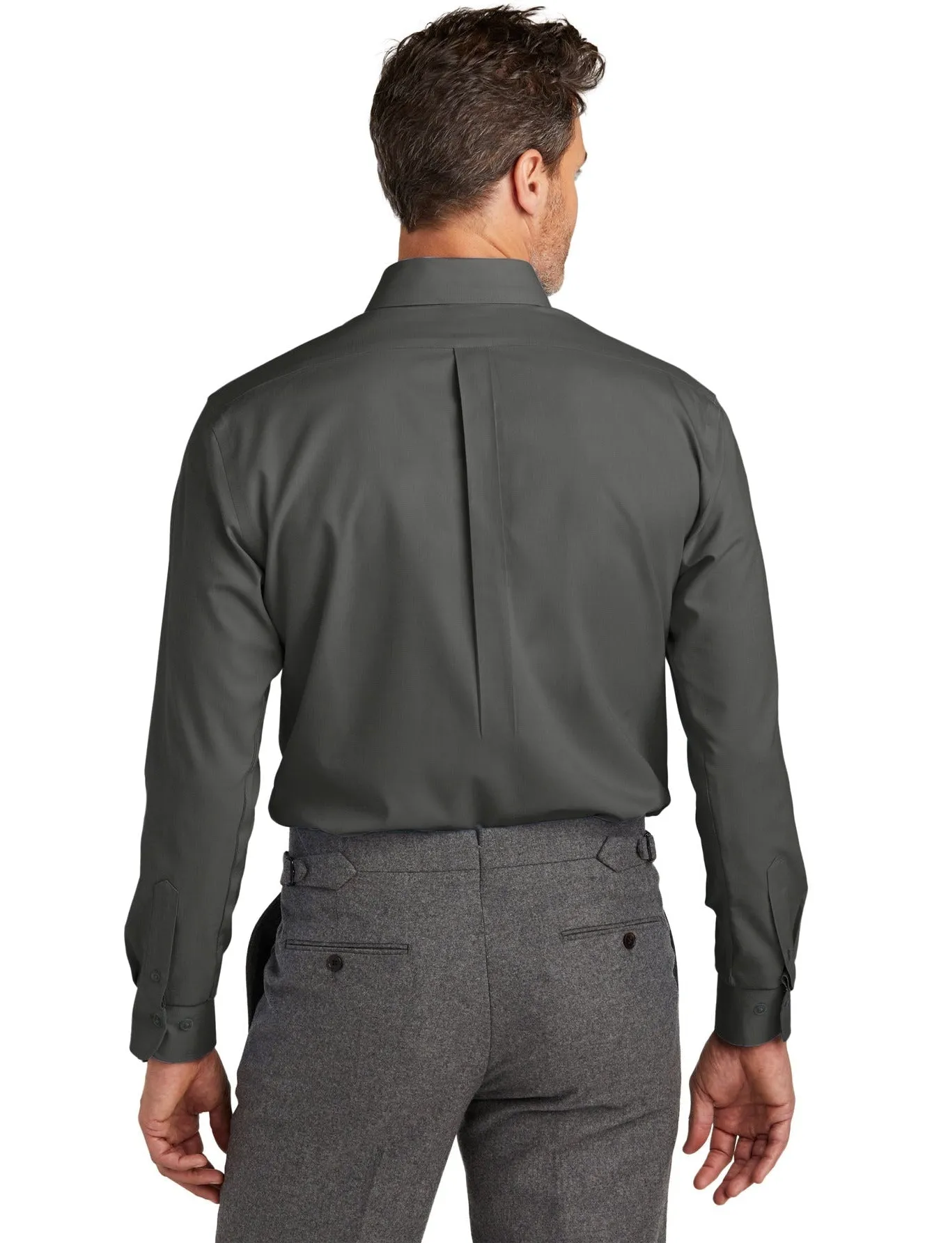OUTLET-Brooks Brothers Wrinkle-Free Stretch Nailhead Shirt