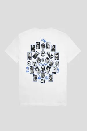 PASS~PORT SOPHOMORE TEE - WHITE/BLUE