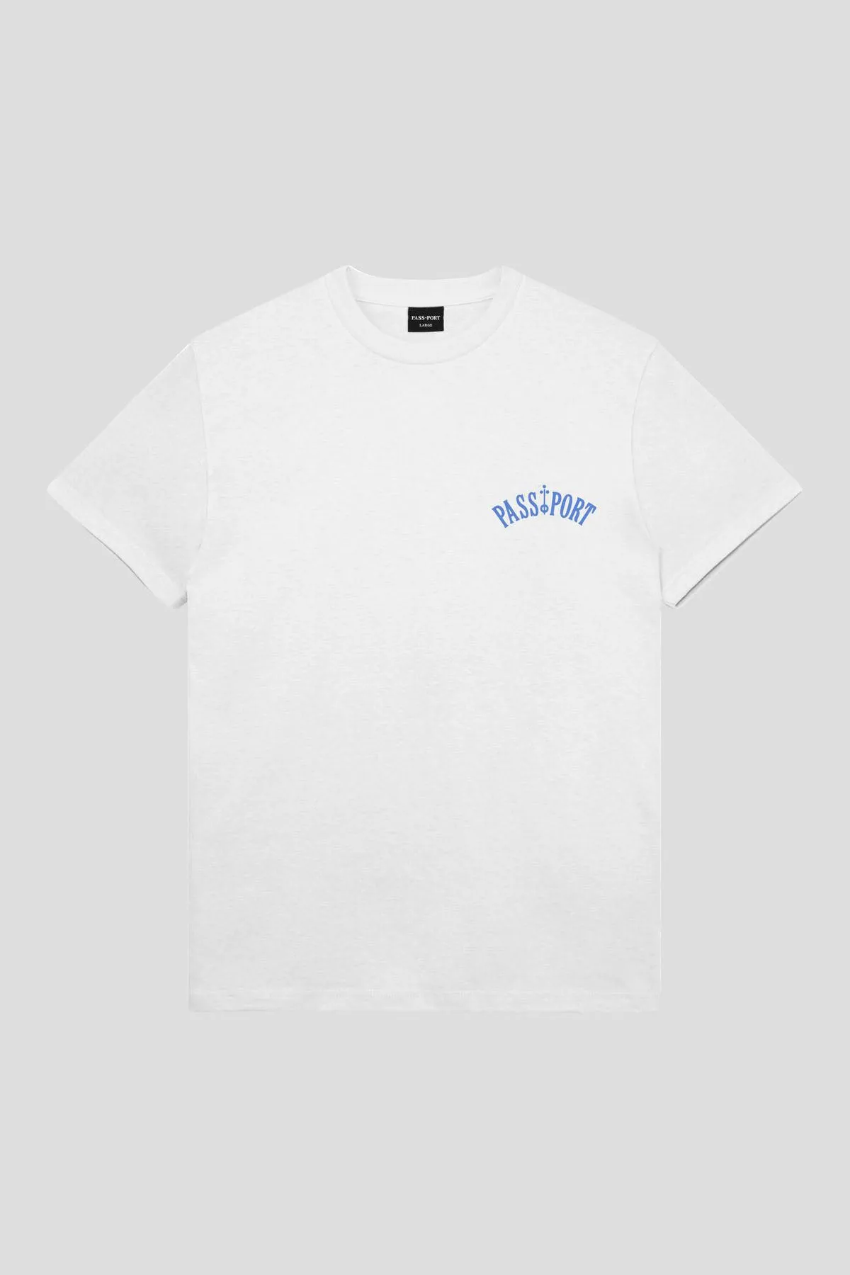 PASS~PORT SOPHOMORE TEE - WHITE/BLUE