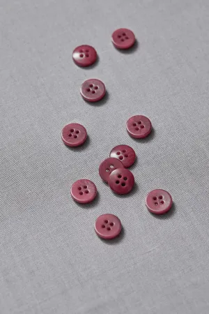 PLAIN 4 HOLE COROZO BUTTON |  Punch 11mm