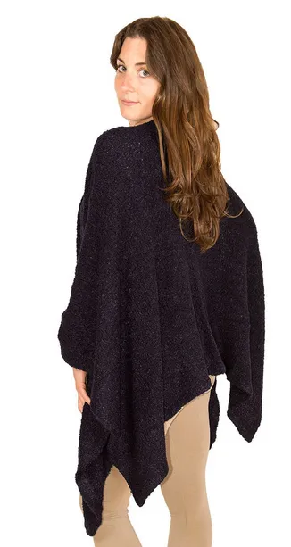 POKOLOKO CARDI BLACK CKOR10 20% mohair BLACK O/S