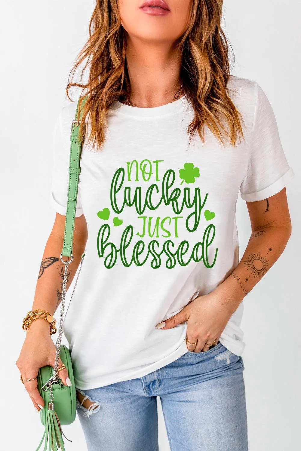 "Not Lucky Just Blessed" St. Patrick's T-shirt