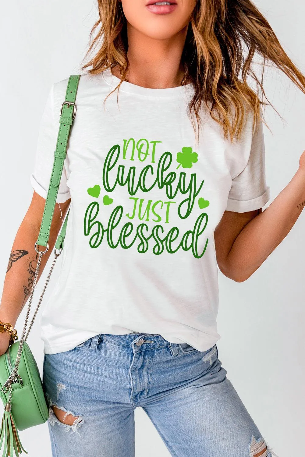 "Not Lucky Just Blessed" St. Patrick's T-shirt