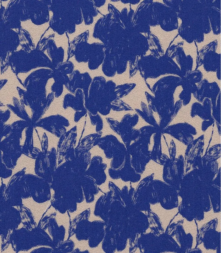 REMNANT 2.20 Metres - Cousette - Twilight Garden Viscose Crepe Fabric