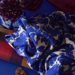 REMNANT 2.20 Metres - Cousette - Twilight Garden Viscose Crepe Fabric