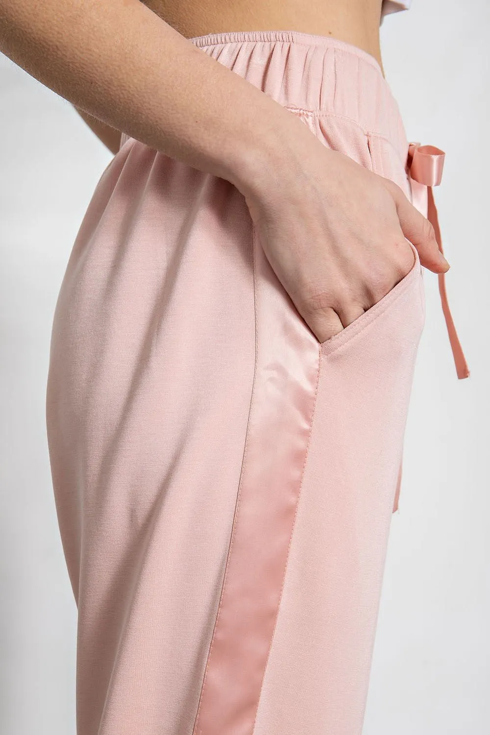 Satin Side Joggers