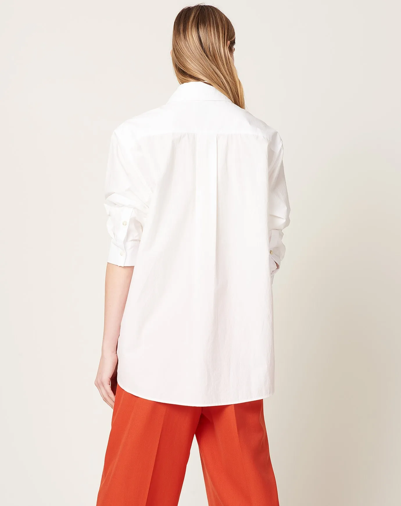 Signature Button Down in White