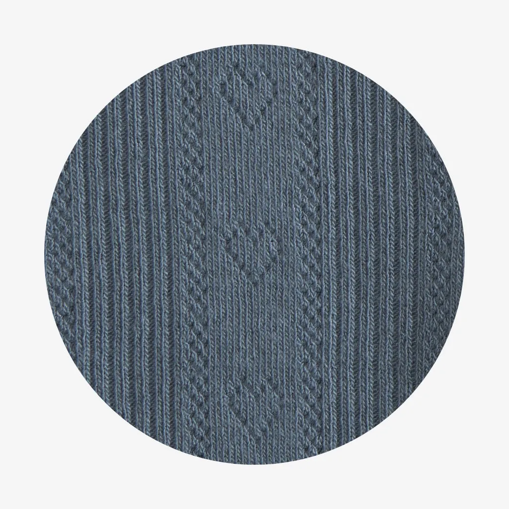 Slate Pointelle Fly Away Cardigan
