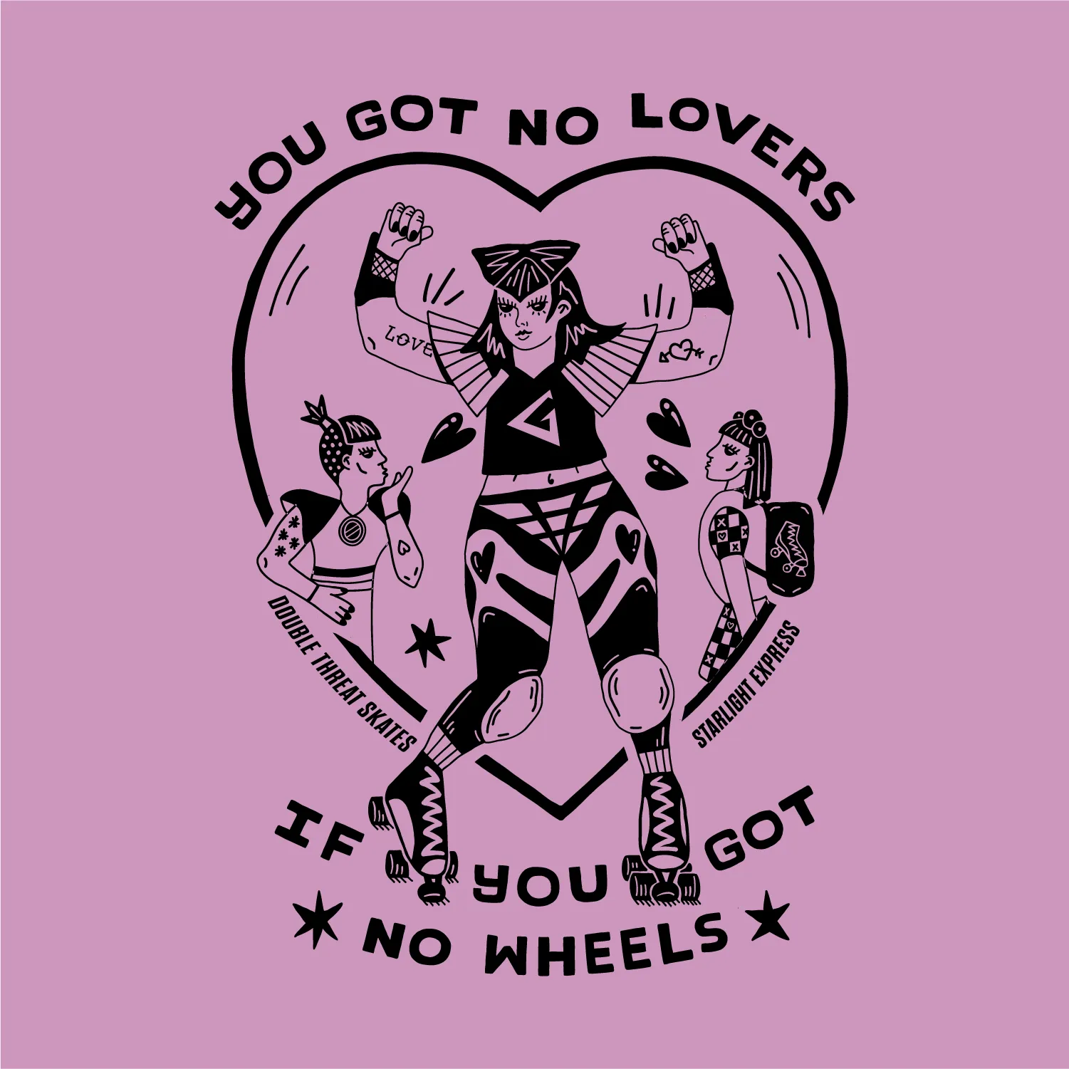  Starlight Express ''Lovers'' Collab All Gender Tees