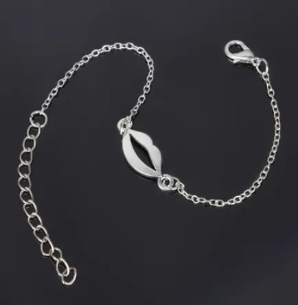 Symbolic Silver Bracelets Love, Bird, Lips, Heart, Horse, Wing, Owl - Choose Your Style Unisex