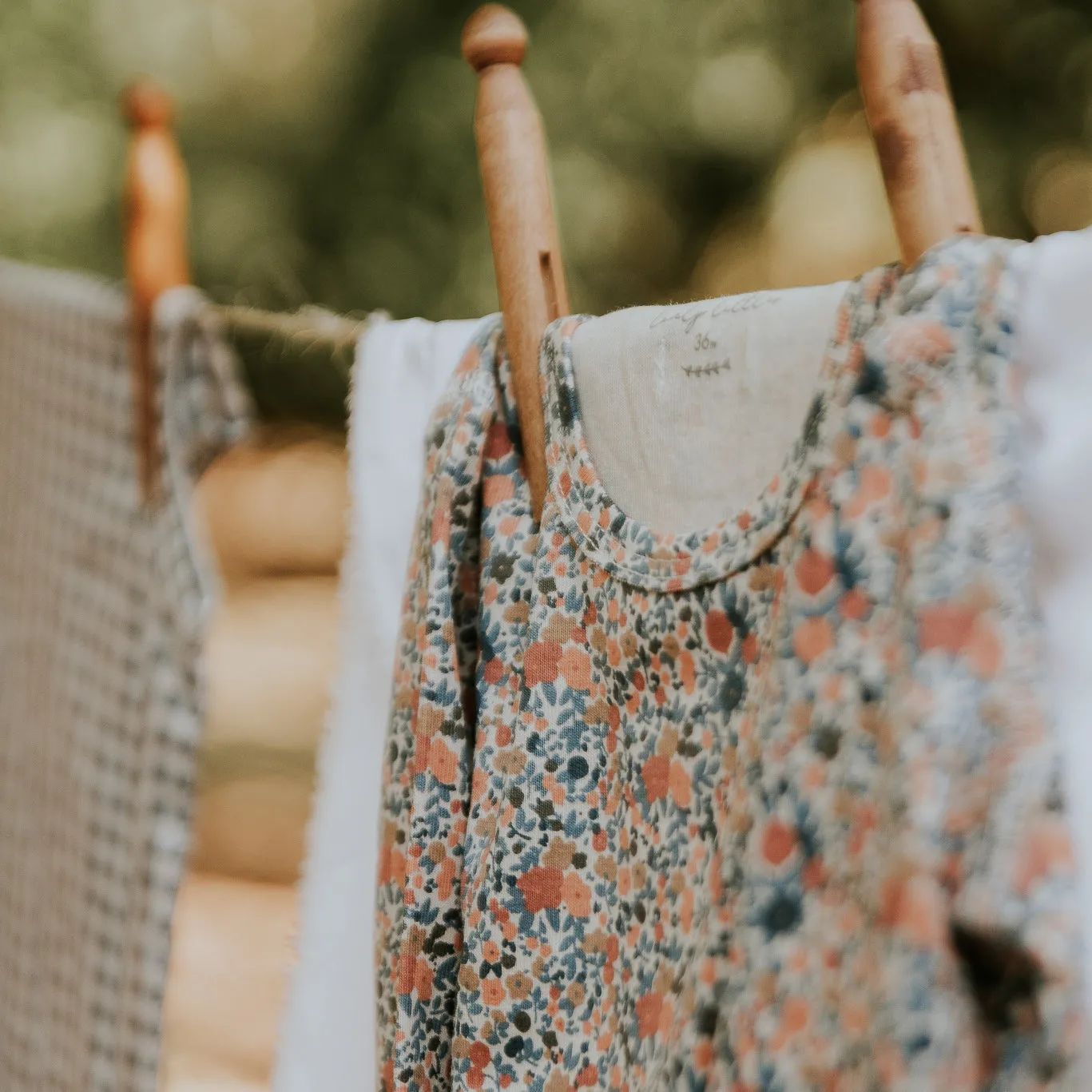 The Printed Bib - Autumn Floral