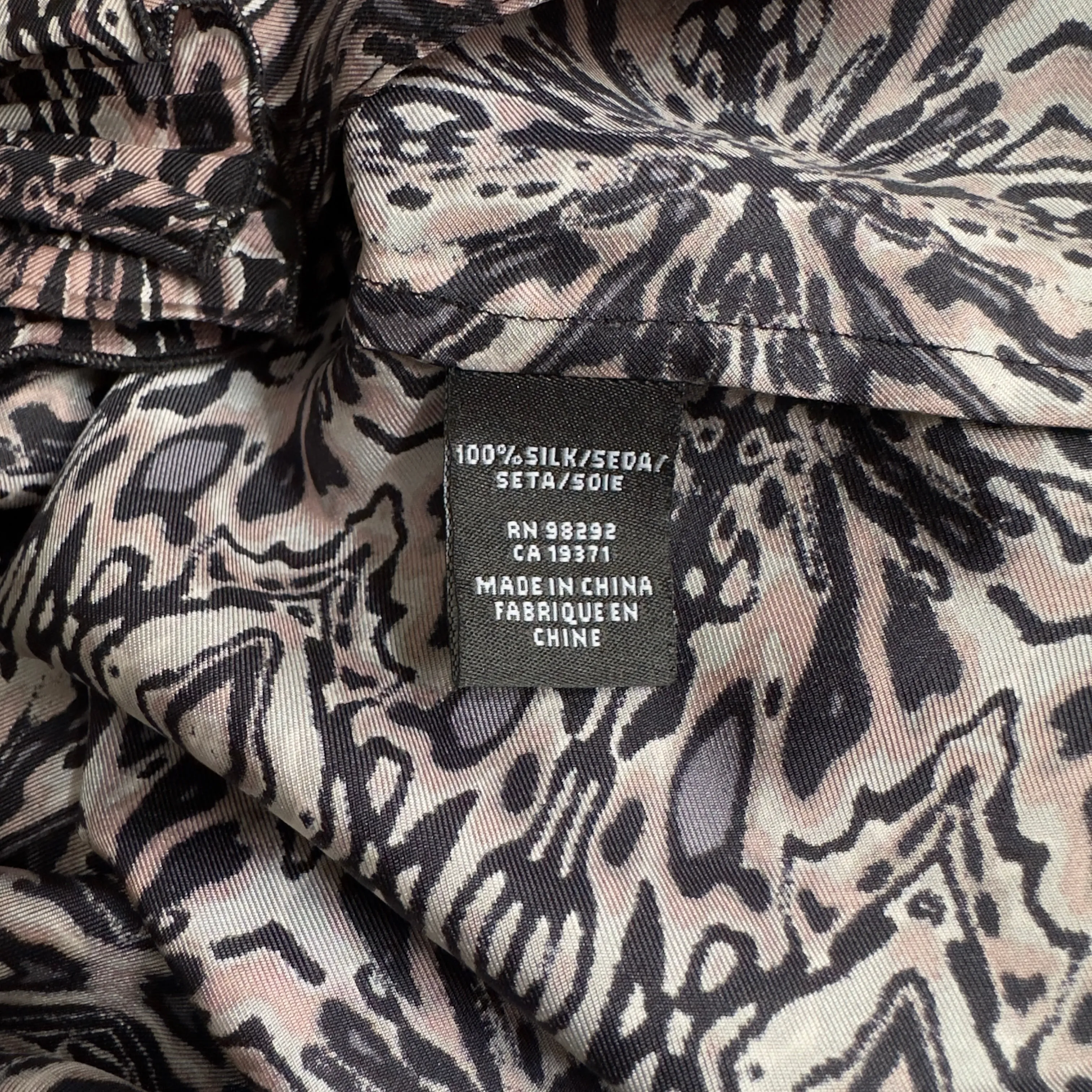 Tibi Ruffled Silk Top