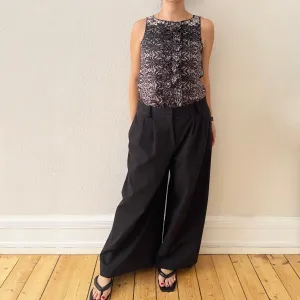 Tibi Ruffled Silk Top