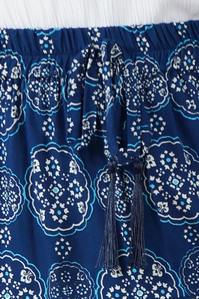 Tiered Skirt "Katmandu"