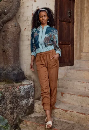 Tulum Tencel Denim Joggers by OnceWas