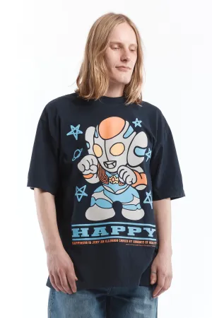 ULTRA HAPPY TEE NAVY