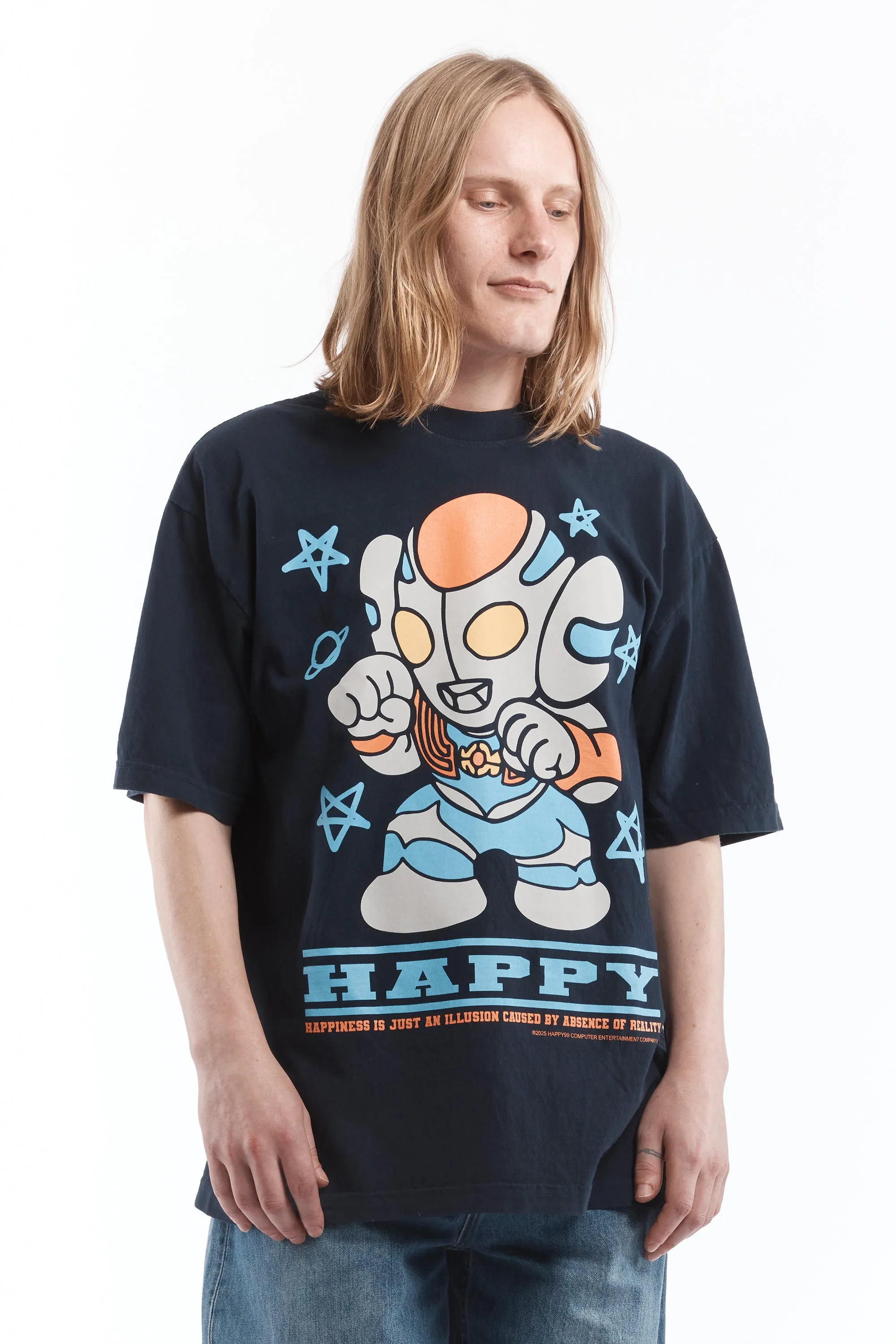 ULTRA HAPPY TEE NAVY
