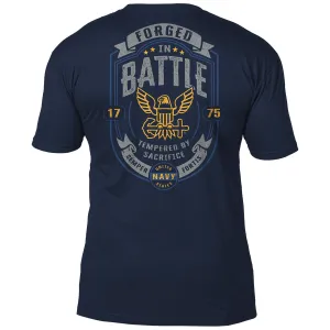 U.S. Navy Forged In Battle 7.62 Design Men's USN T-Shirt