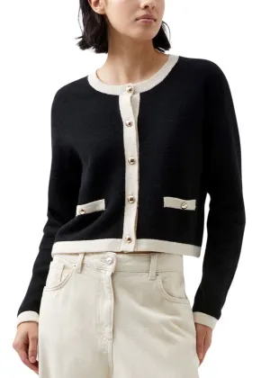 Vhari Contrast Cardigan