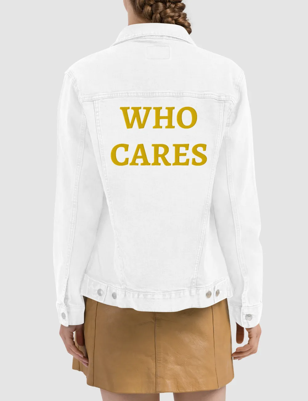 Who Cares | Women's Denim Jacket
