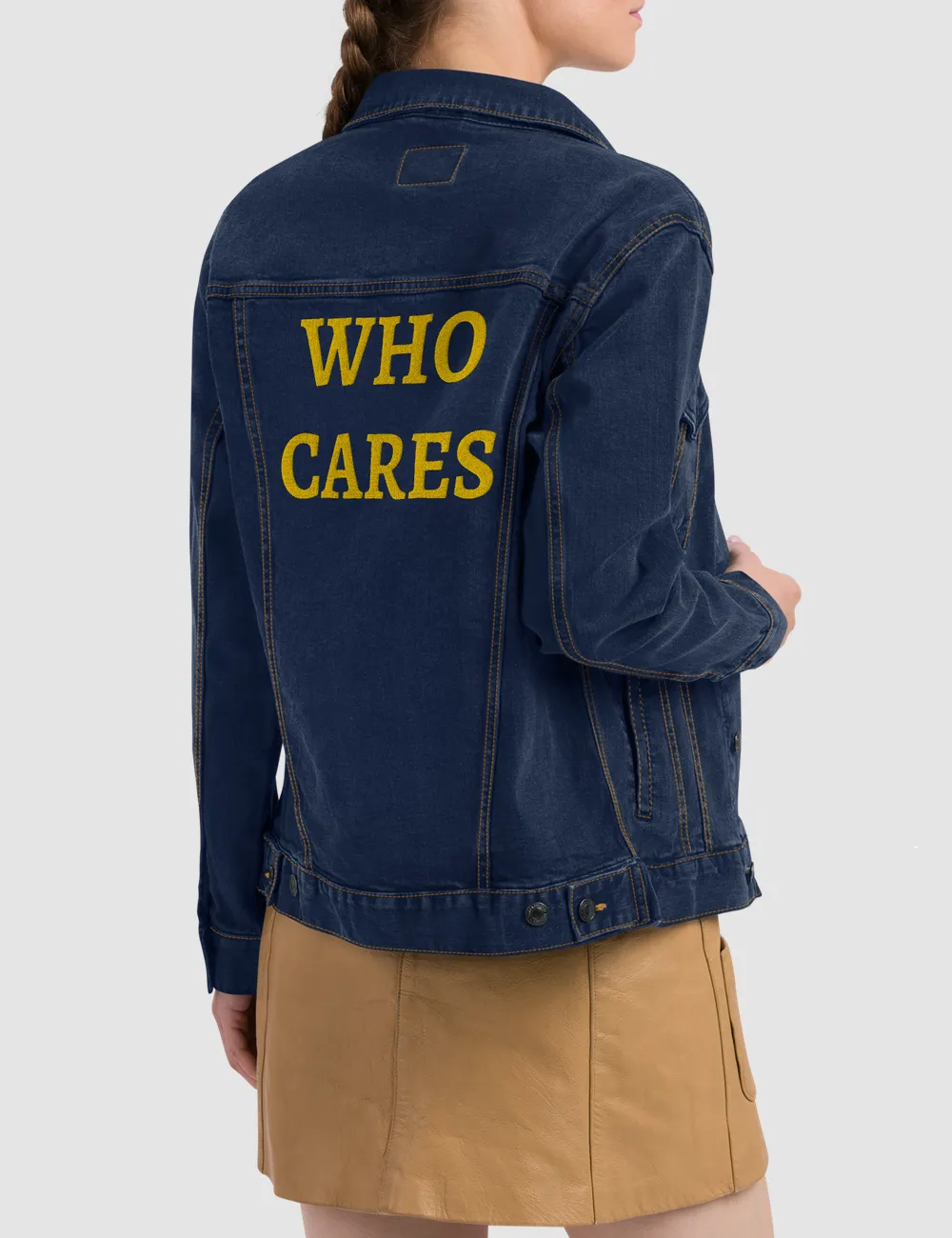 Who Cares | Women's Denim Jacket