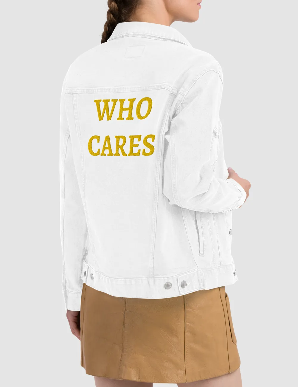 Who Cares | Women's Denim Jacket
