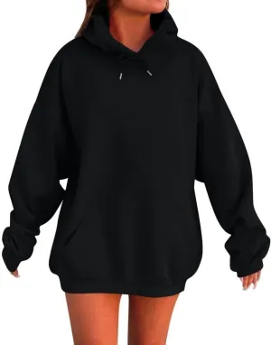 Womens Oversized Hoodies Sweatshirt-Pullover Sweatshirts with Pockets Fall Outfits
