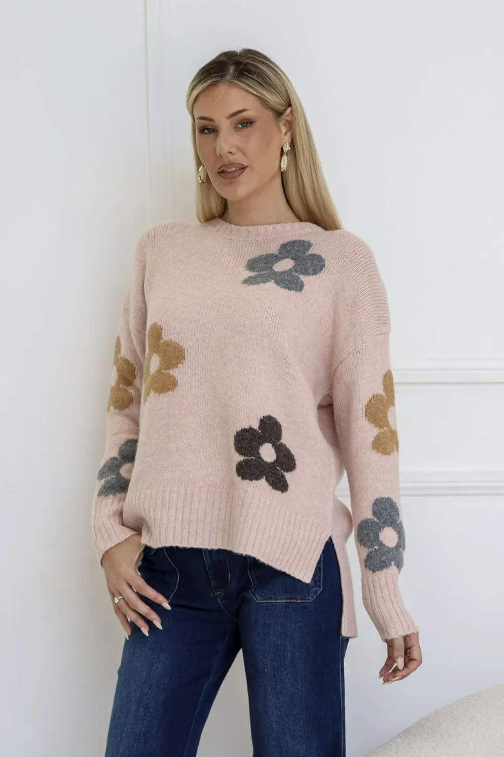 Woodstock Daisy Knit | Blush